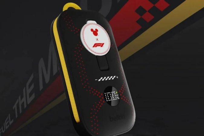 Пауэрбанк Belkin с подсветкой дебютировал в коллаборации с Disney и F1